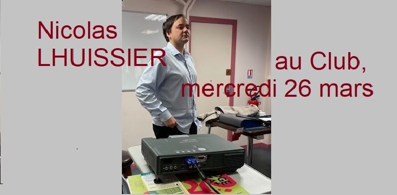 Nicolas LHUISSIER, le retour!